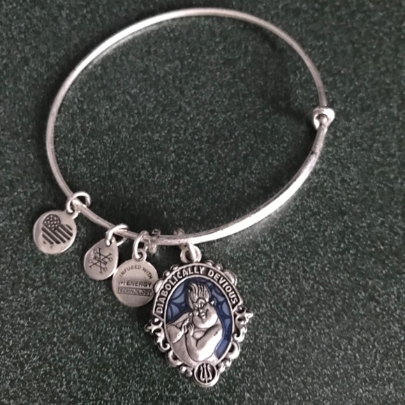 Alex And Ani Expandable Wire Bangle Bracelet Disney Diabolically Devious 2018 - Picture 2 of 16